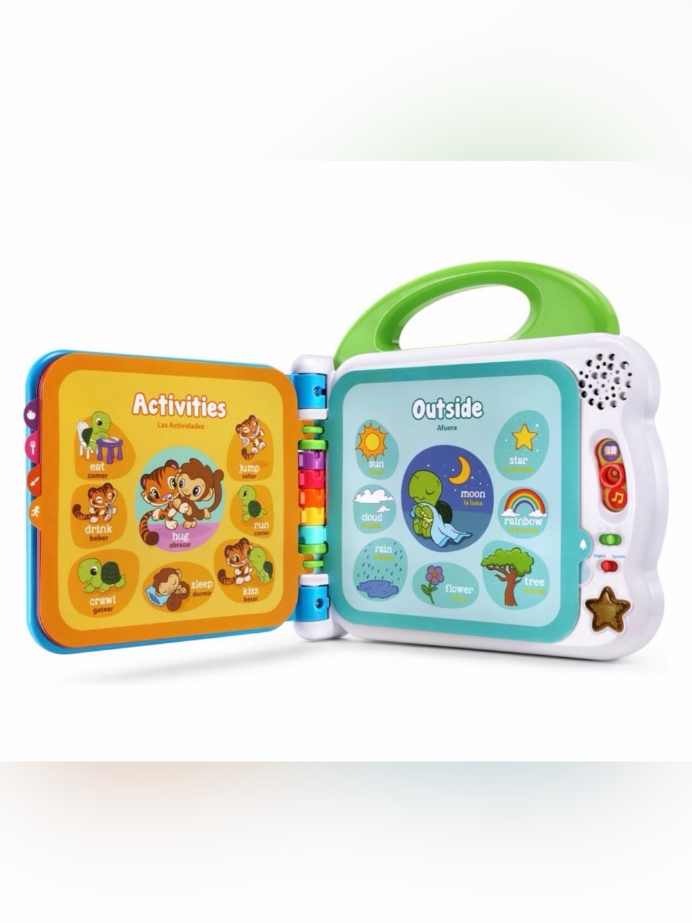 Leap Frog Learning Friends 100 Words Book - Green & Blue - Picture 9 of 12